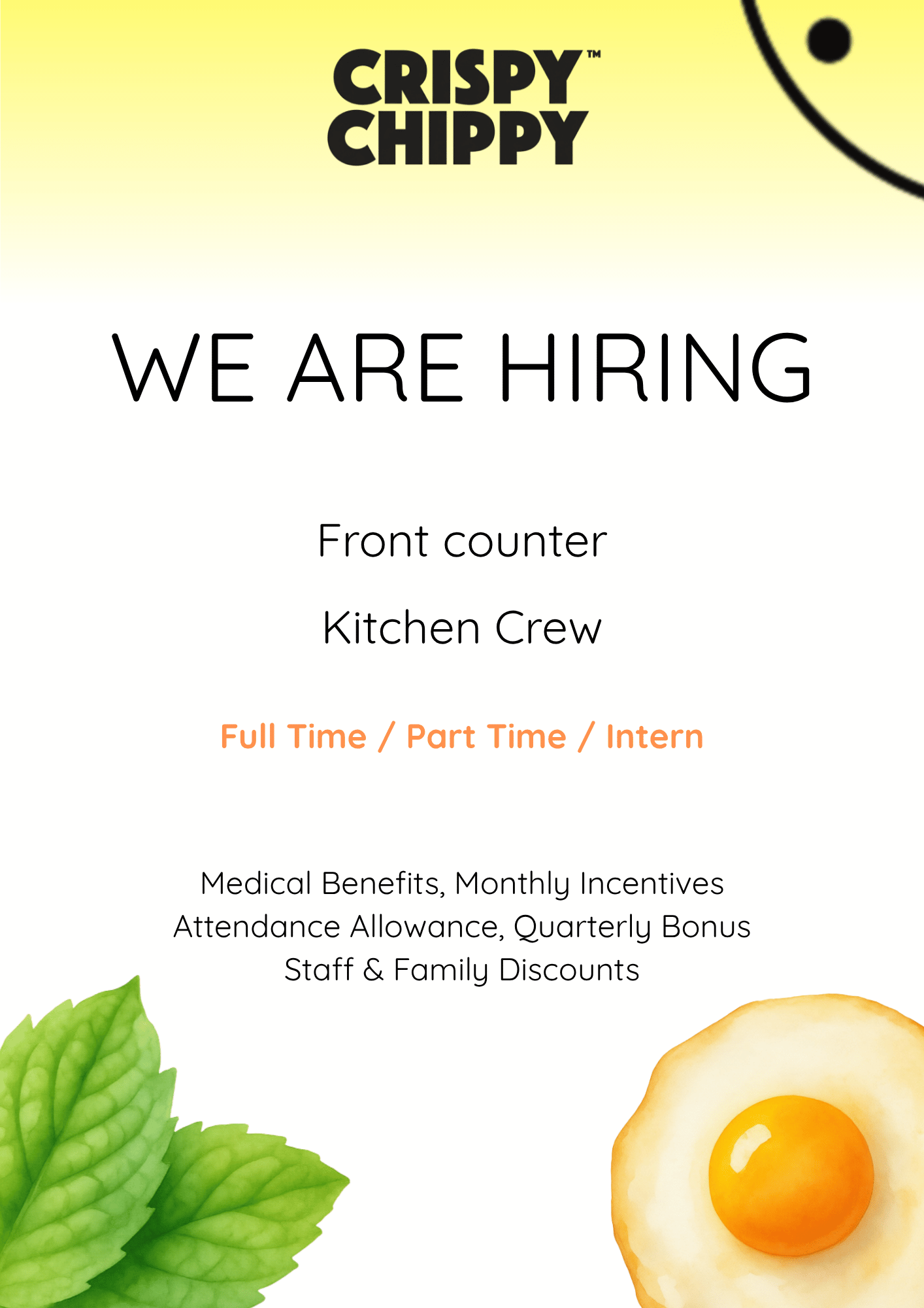 Hiring with Crispy Chippy